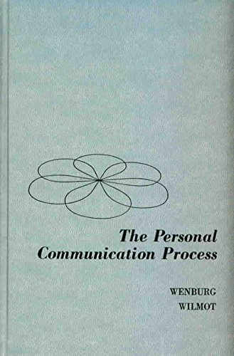 Imagen de archivo de The Personal Communication Process a la venta por Willis Monie-Books, ABAA