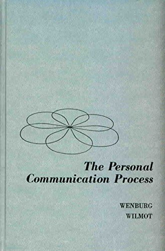 Stock image for The Personal Communication Process for sale by Willis Monie-Books, ABAA