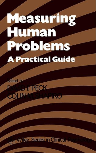 Stock image for Measuring Human Problems: A Practical Guide (Wiley Series in Clinical Psychology) for sale by AwesomeBooks