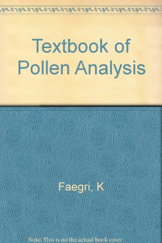 Imagen de archivo de Textbook of Pollen Analysis a la venta por Webbooks, Wigtown