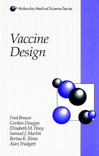 Imagen de archivo de Vaccine Design a la venta por Better World Books Ltd