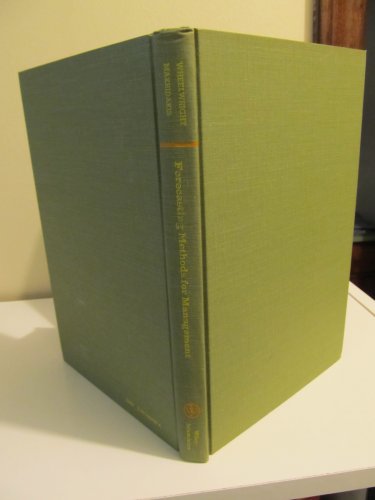 Beispielbild fr Forecasting Methods for Management zum Verkauf von Bingo Used Books