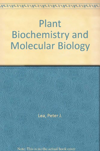 Imagen de archivo de Plant Biochemistry And Molecular Biology a la venta por Library House Internet Sales