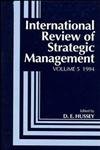 9780471939580: Volume 5, International Review of Strategic Management