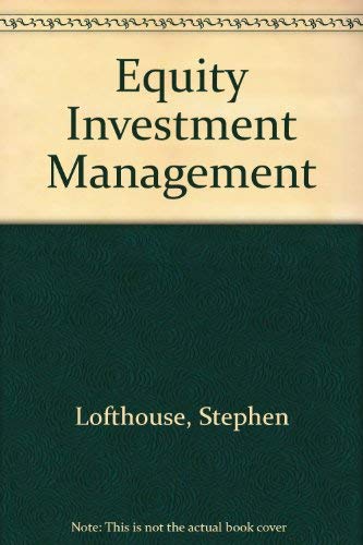 Stock image for Equity Investment Management: How to Select Stocks and Markets for sale by WorldofBooks