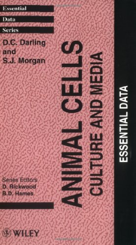 Stock image for Animal Cells: Culture and Media: Essential Data (Essential Data Series) for sale by WorldofBooks