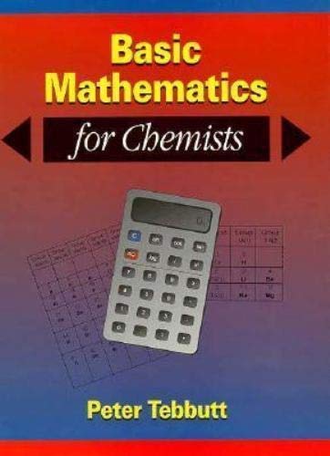 Stock image for Basic Mathematics for Chemists for sale by Better World Books
