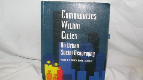 9780471946434: Communities within Cities: An Urban Social Geography