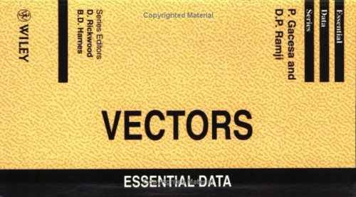 Imagen de archivo de Vectors: Essential Data a la venta por P.C. Schmidt, Bookseller