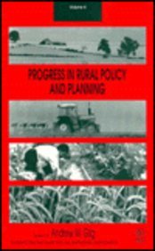 Beispielbild fr Progress in Rural Policy and Planning: Volume 4 zum Verkauf von PsychoBabel & Skoob Books