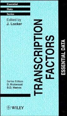 Stock image for Transcription Factors: Essential Data for sale by Mispah books