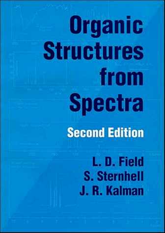 Stock image for Organic Structures from Spectra for sale by Irish Booksellers