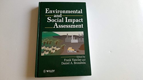 Imagen de archivo de Environmental and Social Impact Assessment a la venta por Anybook.com