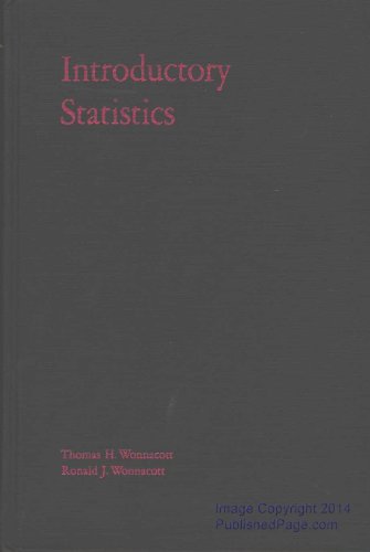 Stock image for Introductory statistics for sale by Wonder Book