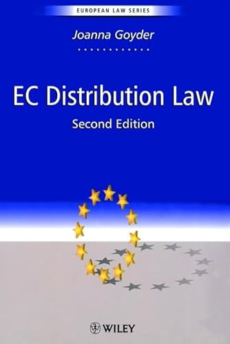 Imagen de archivo de EC Distribution Law, 2nd Edition a la venta por Bookmonger.Ltd