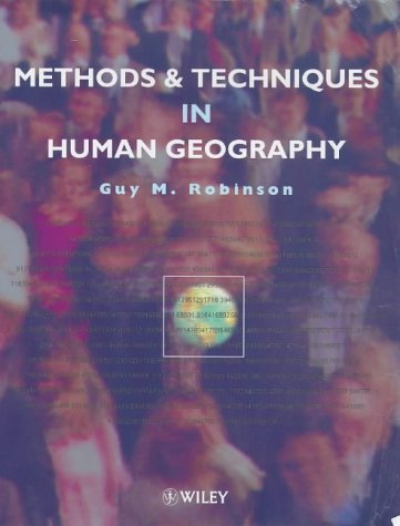 9780471962311: Methods and Techniques in Human Geography