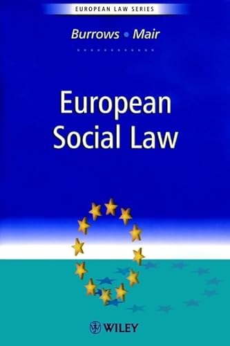 Beispielbild fr European Social Law (European Law) zum Verkauf von Anybook.com