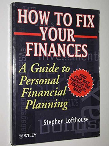 Stock image for How to Fix Your Finances: Guide to Personal Financial Planning for sale by WorldofBooks