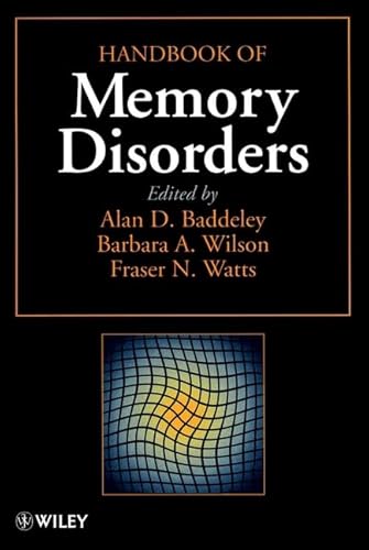 Stock image for Handbook of Memory Disorders for sale by Anybook.com