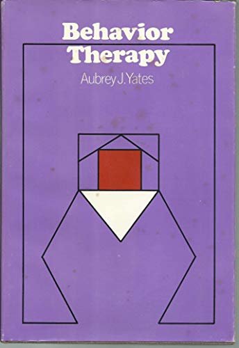 Stock image for Behavior Therapy (Series in psychology) for sale by Dunaway Books