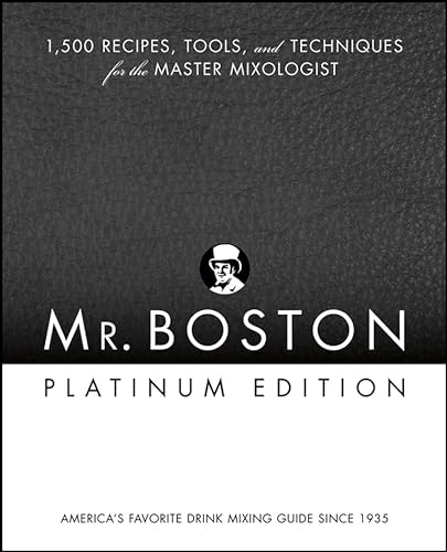 9780471973027: Mr. Boston: 1,500 Recipes, Tools, and Techniques for the Master Mixologist