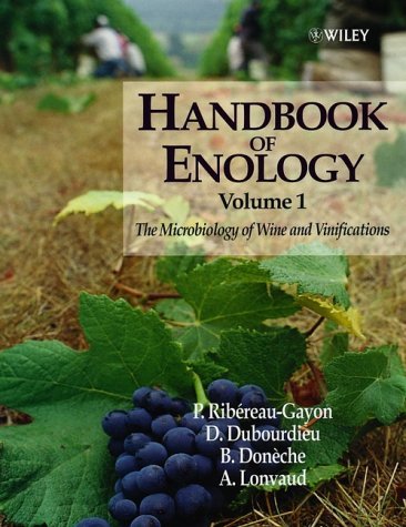 Imagen de archivo de Microbiology of Wine and Vinification (v. 1) (The Handbook of Enology) a la venta por Cotswold Rare Books