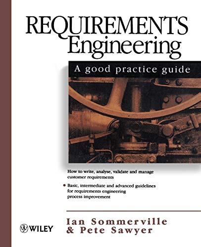 Imagen de archivo de Requirements Engineering: A Good Practice Guide a la venta por Wonder Book