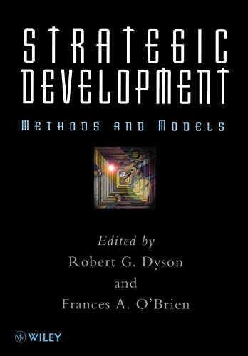 Beispielbild fr Strategic Development: Methods and Models zum Verkauf von Chiron Media