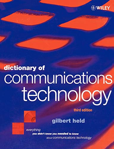 Stock image for Dictionary of Communications Technology: Terms, Definitions and Abbreviations, 3rd Edition for sale by BookHolders