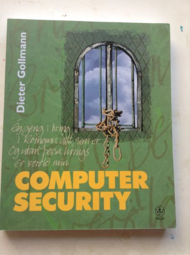 Beispielbild fr Computer Security zum Verkauf von Wonder Book