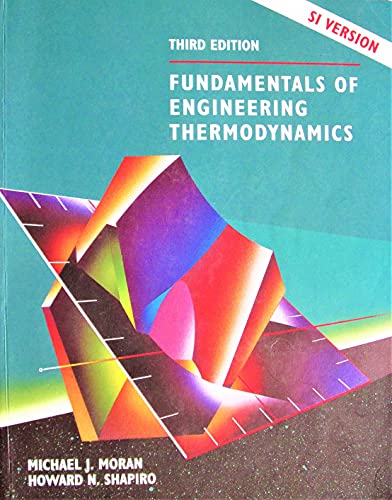 9780471979609: Fundamentals of Engineering Thermodynamics: Si Version