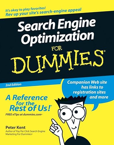 Stock image for Search Engine Optimization for Dummies for sale by Better World Books