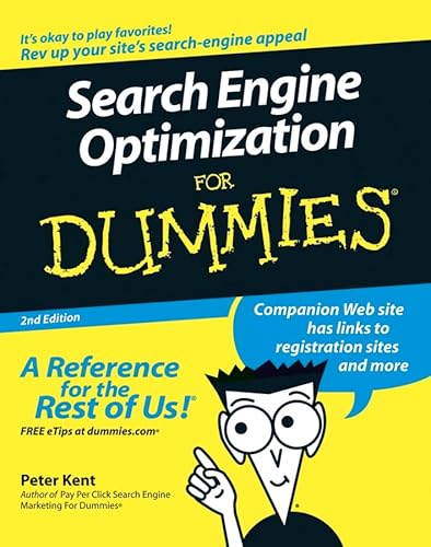 Stock image for Search Engine Optimization for Dummies for sale by Better World Books