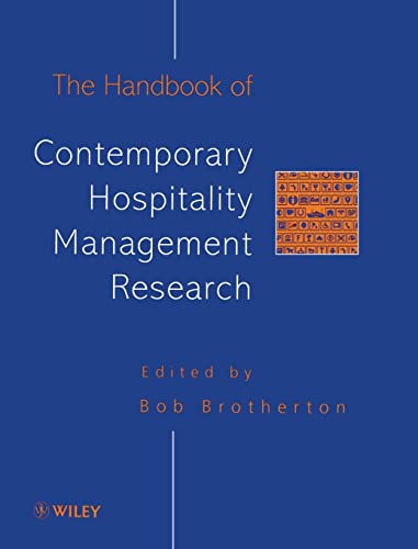 Stock image for The Handbook of Contemporary Hospitality Management Research for sale by Ergodebooks