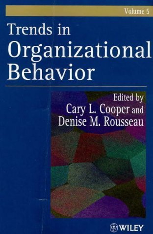 9780471984054: Trends in Organizational Behavior: v.5