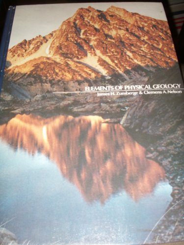 Imagen de archivo de Elements of Physical Geology a la venta por Better World Books