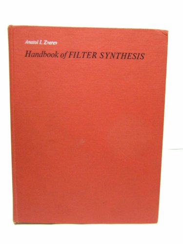 Imagen de archivo de Handbook of Filter Synthesis a la venta por Books Unplugged