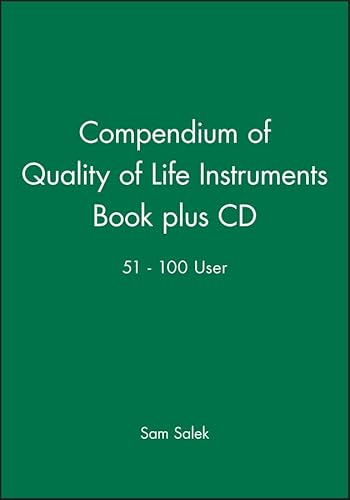 9780471988441: Compendium of Quality of Life Instruments