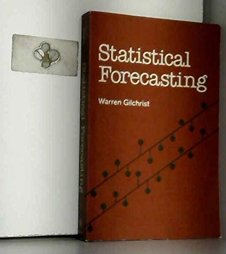 9780471994039: Statistical Forecasting