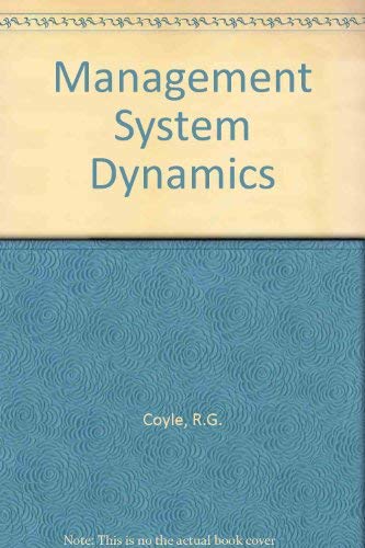 Stock image for Management System Dynamics for sale by Better World Books Ltd