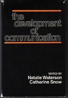 The development of communication (9780471996286) by [???]