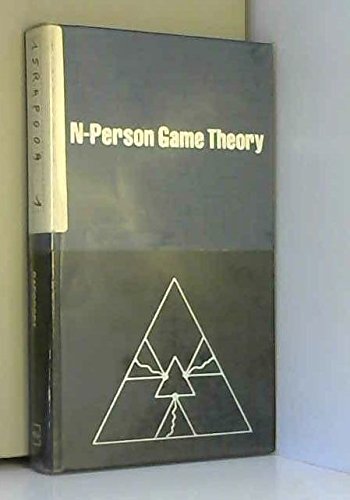 Stock image for N-Person Game Theory; Concepts and Applications for sale by Better World Books
