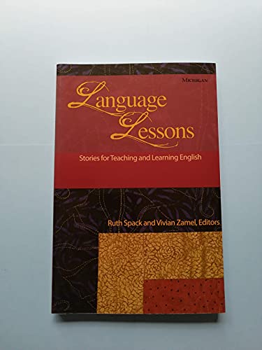 Beispielbild fr Language Lessons: Stories for Teaching and Learning English zum Verkauf von Books From California