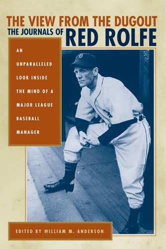 9780472031481: The View from the Dugout: The Journals of Red Rolfe