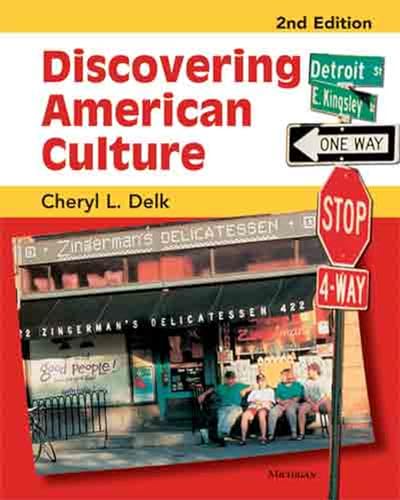 9780472032341: Discovering American Culture