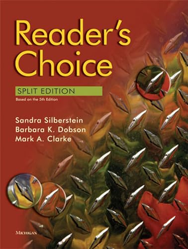 Beispielbild fr Reader's Choice, Split Edition (5th Edition) zum Verkauf von Better World Books