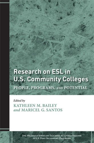 Beispielbild fr Research on ESL in U.S. Community Colleges zum Verkauf von Blackwell's