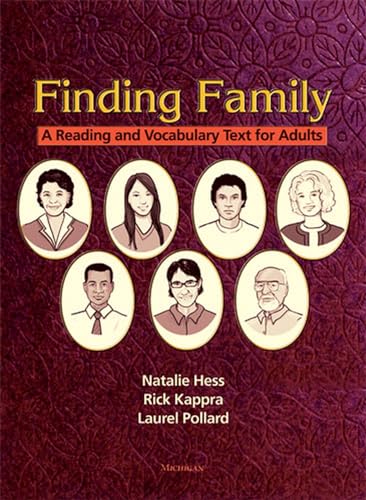 Beispielbild fr Finding Family : A Reading and Vocabulary Text for Adults zum Verkauf von Better World Books: West