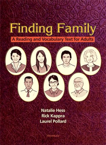 Imagen de archivo de Finding Family : A Reading and Vocabulary Text for Adults a la venta por Better World Books: West