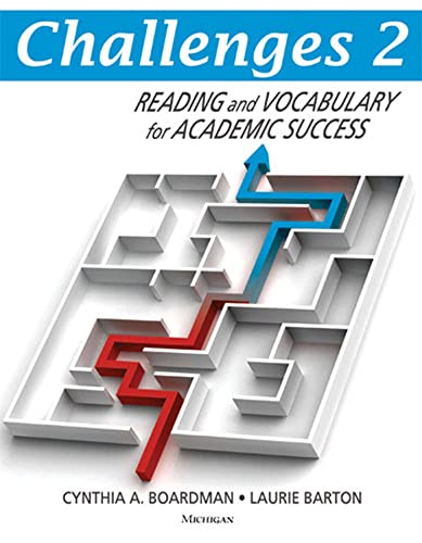 Imagen de archivo de Challenges 2: Reading and Vocabulary for Academic Success a la venta por Bulrushed Books